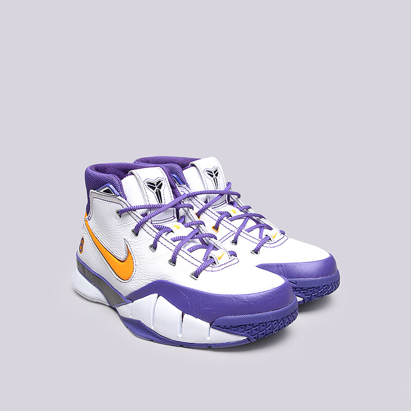 мужские белые баскетбольные кроссовки Nike Kobe 1 Protro AQ2728-101 - цена, описание, фото 2